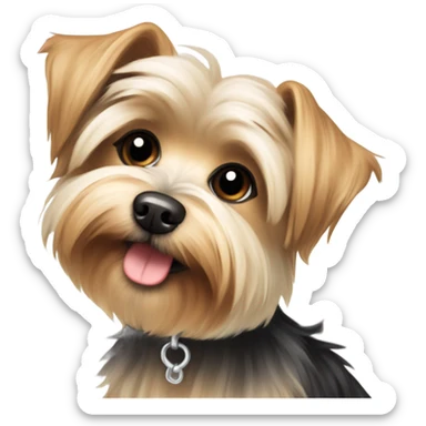 Morkie sticker