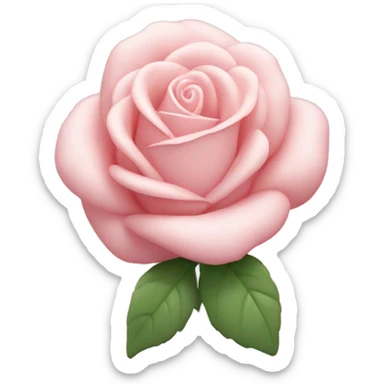 cœur rose pastel avec un noeud blanc  sticker