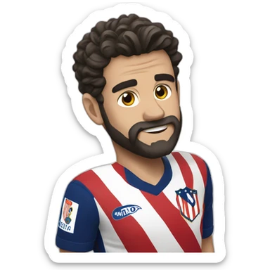 el pirri del atleti sticker