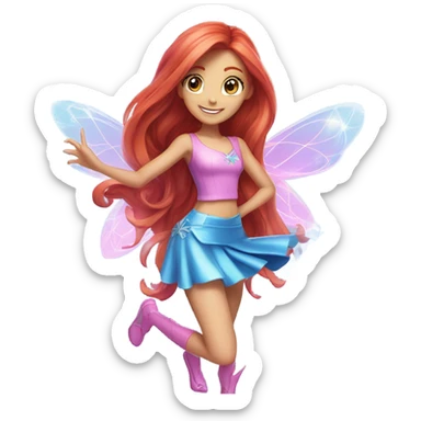 winx bloom sticker