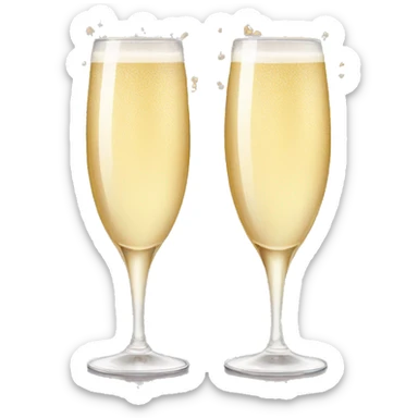 champagne sticker