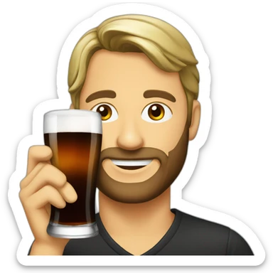 fernet glass sticker