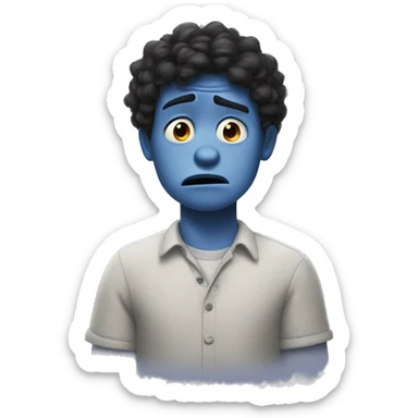 PIXAR CHARACTER SADNESS sticker