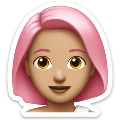 Girl spa pink sticker