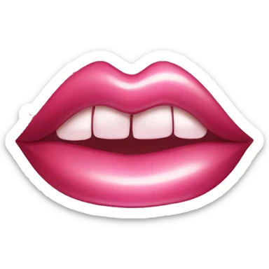 Lipgloss lips sticker