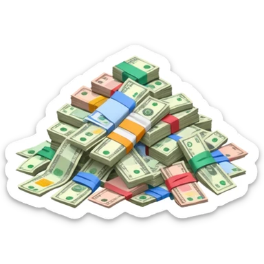 Recibos, cuentas y dinero en un solo sitio sticker