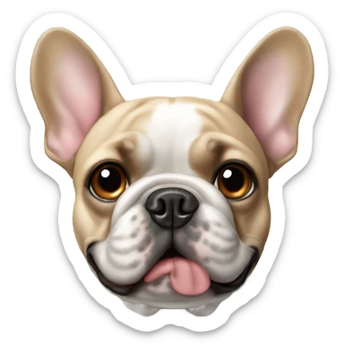 Dog French Bulldog sticker