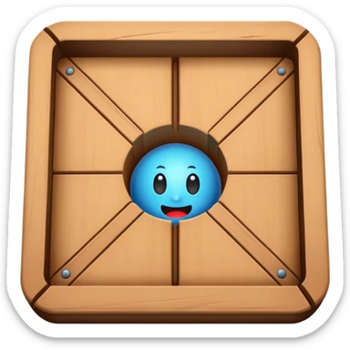 Trap door sticker