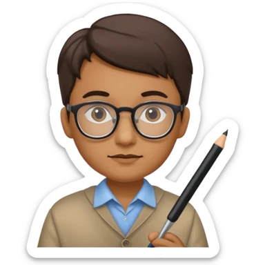 editor-in-chief news paper sticker