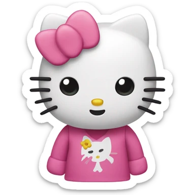 Hello kitty sticker