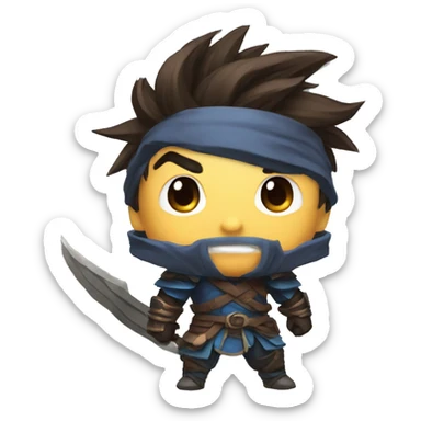 Yasuo from League of legends  sticker