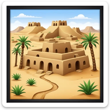 Welcome to the Bam village  sticker