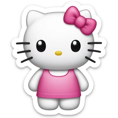 Hello kitty sticker