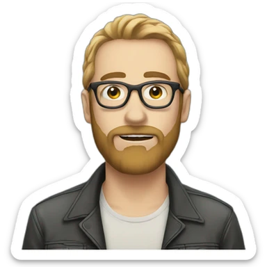 indie rock gig sticker