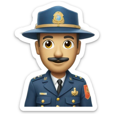 un gendarme a st tropez sticker