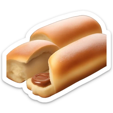 Texas Roadhouse rolls with cinnamon butter sticker