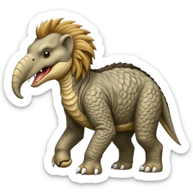 Utahraptor + Dog + Elephant = sticker