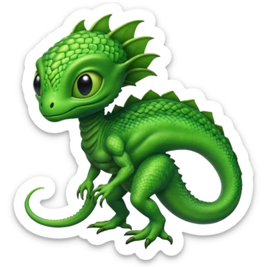 Alein Animal  full bod  sticker