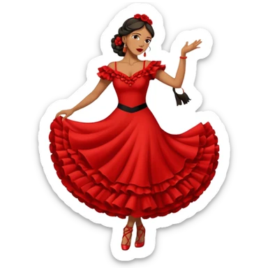 Flamenco sticker