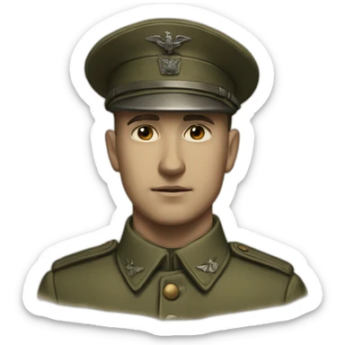 military 1918 sticker