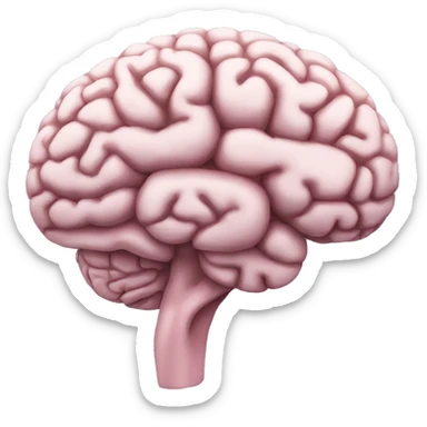 Brain stem body part sticker
