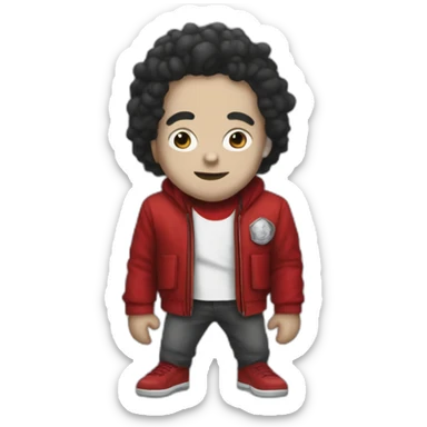 Money heist midget sticker