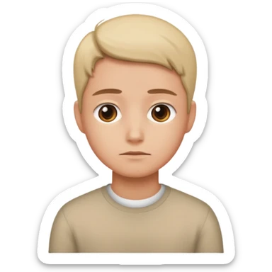 Waiting patiently sticker