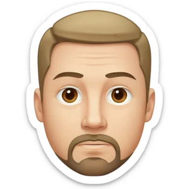 "- Nam
- 40 tuổi
- Da trắng
- Tóc ngắn
- Mặt bình thường
- Râu quai nón sticker