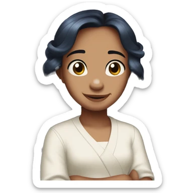 Create me the angel from lilo and stitch sticker