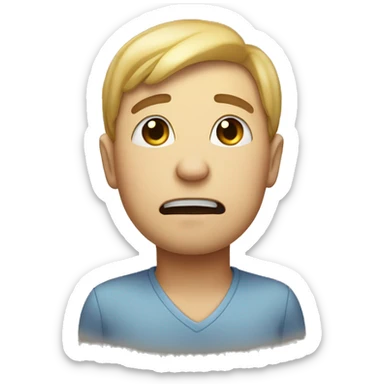 lump in throat sticker