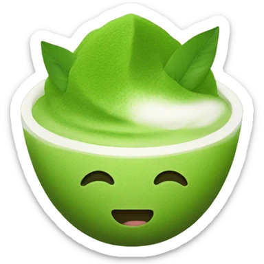 Matcha sticker