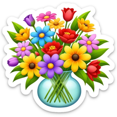 Spring bouquet  sticker
