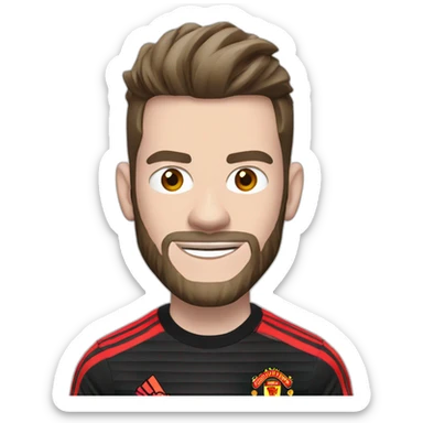 david de gea at manchester united sticker