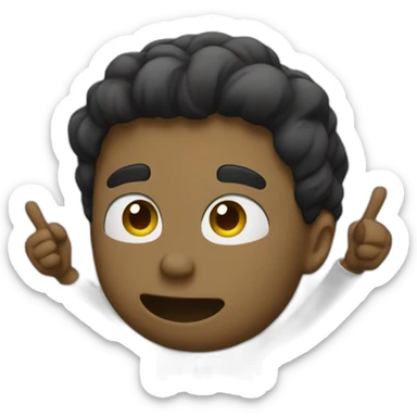 Émji dab sticker