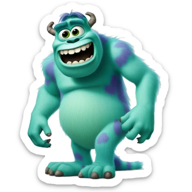 Monsters Inc. sticker