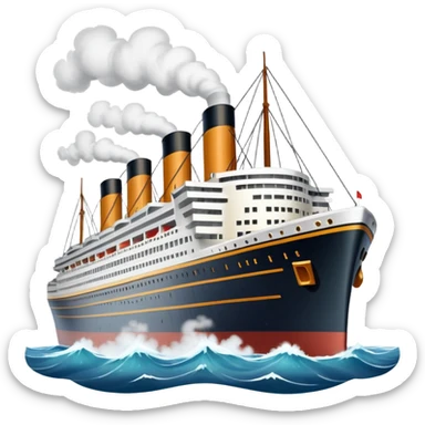 Titanic sticker