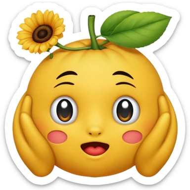 Naked blonde woman showing pussy sticker