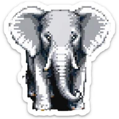 elephant sticker