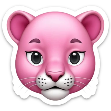 pink panther sticker