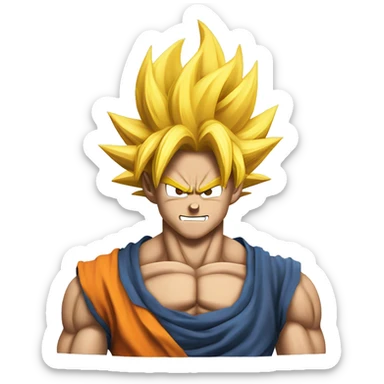 Goku super Saiyan  sticker