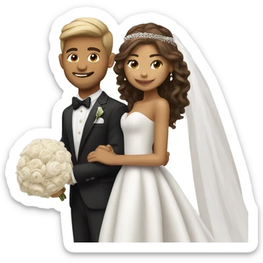 Zendaya in wedding sticker