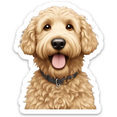 Golden doodle  sticker