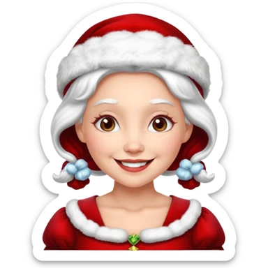 Mrs.Claus sticker
