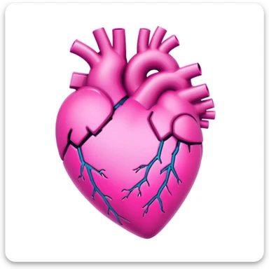 vaporwave themed heart sticker