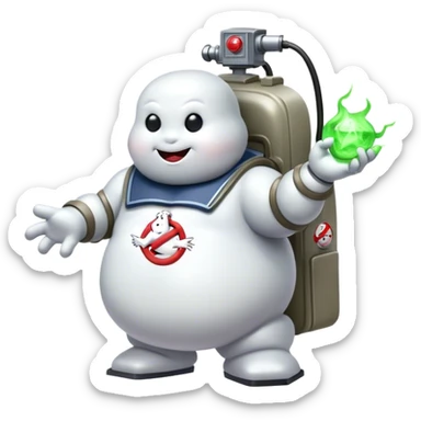 Ghostbusters sticker