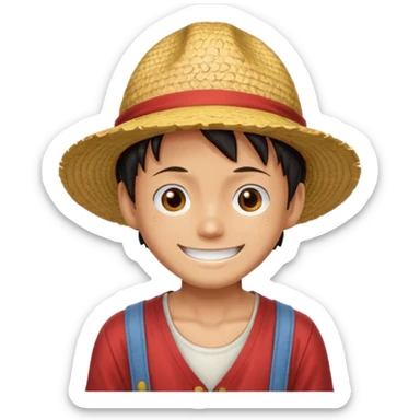 Luffy sticker