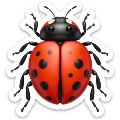 ladybug sticker