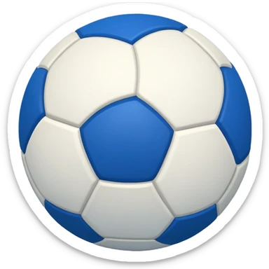 blue handball sticker