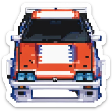 Toyota AE86 drift car sticker