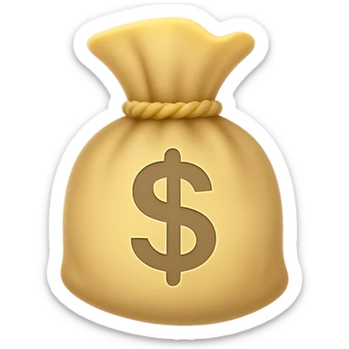{
  "title": "3D Skeuomorphic Emoji Icon Schema",
  "type": "object",
  "properties": {
    "object": {
      "type": "string",
      "description": "Name of the object to be represented (e.g., 'money bag', 'camera', 'pizza')."
    },
    "style": {
      "type": "string",
      "enum": ["3D skeuomorphic emoji"],
      "description": "Visual style to be used for rendering."
    },
    "materials": {
      "type": "object",
      "properties": {
        "base": {
          "type": "string",
          "description": "Primary material texture, e.g., 'smooth cloth', 'metallic', 'plastic'."
        },
        "details": {
          "type": "array",
          "items": { "type": "string" },
          "description": "Secondary materials or embellishments (e.g., rope, buttons, stitching)."
        }
      }
    },
    "colors": {
      "type": "object",
      "properties": {
        "baseColor": {
          "type": "string",
          "description": "Main color of the object (e.g., '#F5DEB3' for a beige sack)."
        },
        "accentColors": {
          "type": "array",
          "items": { "type": "string" },
          "description": "Accent or highlight colors (e.g., yellow for dollar sign)."
        }
      }
    },
    "lighting": {
      "type": "object",
      "properties": {
        "type": {
          "type": "string",
          "enum": ["soft", "ambient", "studio"],
          "description": "Lighting type used to shade and define volume."
        },
        "shadows": {
          "type": "boolean",
          "description": "Indicates if soft drop shadows are used."
        }
      }
    },
    "geometry": {
      "type": "object",
      "properties": {
        "dimensionality": {
          "type": "string",
          "enum": ["3D"],
          "description": "Indicates that object is rendered in 3D."
        },
        "roundedEdges": {
          "type": "boolean",
          "description": "Indicates if object has smooth, rounded edges."
        }
      }
    },
    "expression": {
      "type": "string",
      "enum": ["playful", "realistic", "friendly"],
      "description": "Overall emotional tone of the icon."
    },
    "background": {
      "type": "string",
      "enum": ["transparent", "white", "gradient"],
      "description": "Background type for the rendered emoji."
    }
  },
  "required": ["object", "style", "materials", "colors", "lighting", "geometry", "expression", "background"]
}

color palette sticker